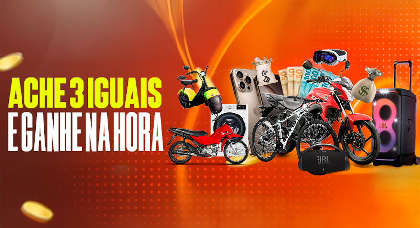 Banner  Super Prêmios esperando por você! Ganhe até R$5.000 no PIX! 